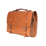 Briefcase // Brown
