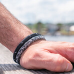 Nylon Cord Bracelet // Black