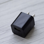 USB Charger Camera + Micro SD Reader