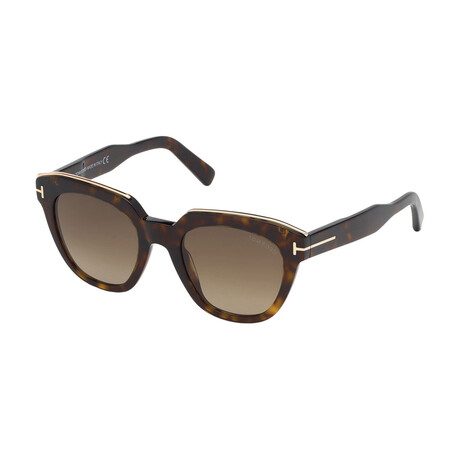 Women's Square Sunglasses // Dark Havana + Roviex