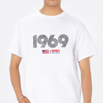 1969 NASA T-Shirt // White (Small)