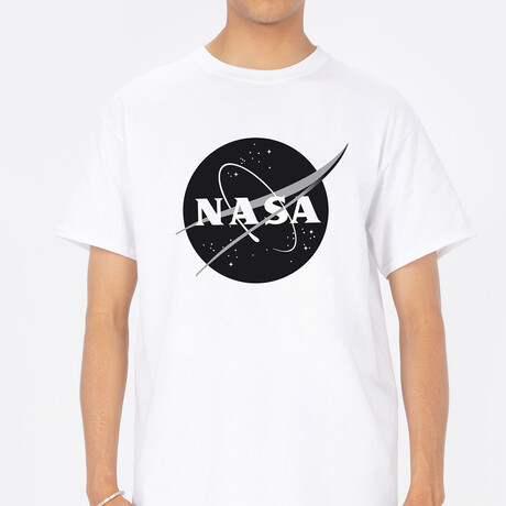 NASA Logo T-Shirt // White (Small)
