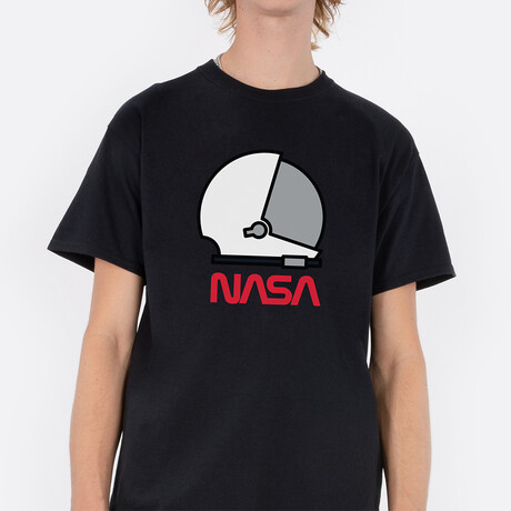 NASA Cosmonaut T-Shirt // Black (Small)