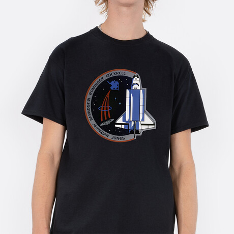 Rocket Galaxy T-Shirt // Black (Small)