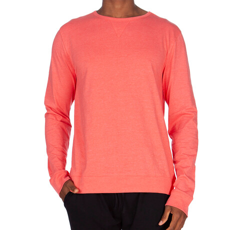 Super Soft Crew Sweater // Coral (S)