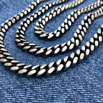 Detailed Mega Curb Chain Necklace (18" // 71g)