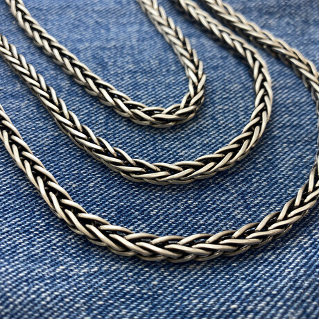 Mega Wheat Chain Necklace (18" // 39.3g)