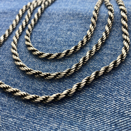 Mega Rope Chain Necklace (18" // 34.4g)