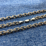 Rectangle Cable Chain Bracelet