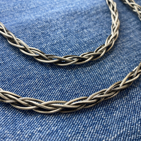 Mega Twisted Chain Necklace (18" // 49.5g)
