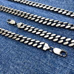 Detailed Mega Curb Chain Necklace (18" // 71g)