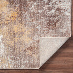 Calabria Marbled Earthy Abstract (6'3" x 12'5")