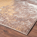 Calabria Marbled Earthy Abstract (7'6" x 9'6")