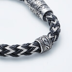 Dell Arte // Zigzag Bracelet // Silver