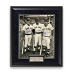 Fred Lynn, Jim Rice & Carl Yastrzemski // Boston Red Sox // Signed + Framed Photograph