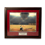 Hank Aaron // Atlanta Braves // Signed + Framed Photograph