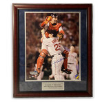Jason Varitek // Boston Red Sox // Signed + Framed Photograph