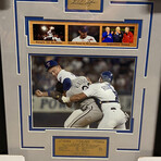 Nolan Ryan // Texas Rangers // Facsimile Signature + Framed Photograph