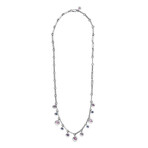 Chaumet // 18k White Gold Sapphire Necklace // 18" // Pre-Owned
