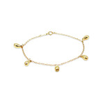 Tiffany & Co. // 18k Yellow Gold Elsa Peretti Teardrop Bracelet // 7" // Pre-Owned
