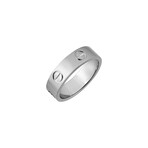 Cartier // 18k White Gold Love Ring // Ring Size: 5.75 // Pre-Owned