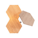 Nanoleaf Elements Wood Look Expansion Pack // 3 Panels