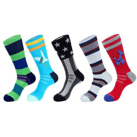 Cannes Athletic Socks // Pack of 5