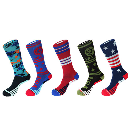 Shasta Athletic Socks // Pack of 5