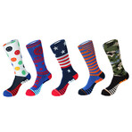 Portofino Athletic Socks // Pack of 5