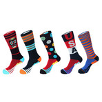Mykonos Athletic Socks // Pack of 5