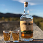 Irish Whiskey Set // 2 Bottles + 2 Shot Glasses // 750 ml Each