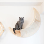 Luna // Wall-Mounted Cat Shelf