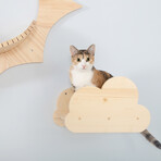 Moku // Wall-Mounted Cat Shelf