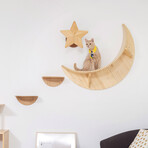 Luna // Wall-Mounted Cat Shelf