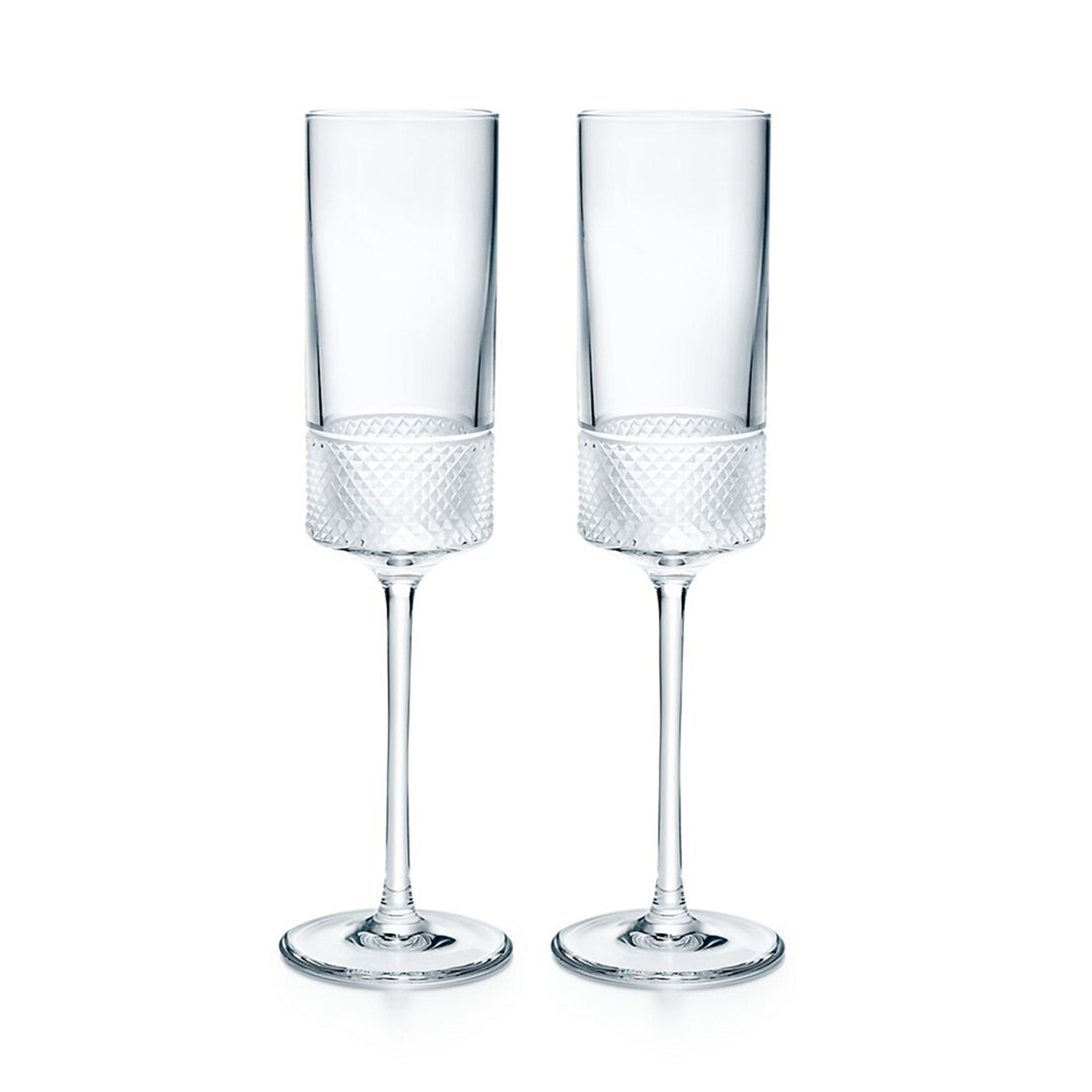 Mine & Yours Champagne Flute Glasses - Set of 2