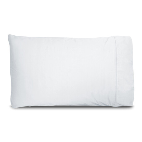 Signature 2 Set Pillow Cases  // White (King)