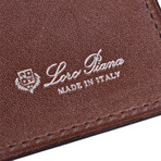 Loro Piana // Passport Cover // Brown