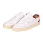 G-Soley Nubuck Fish // Off White + Red (Size 36)