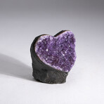 Genuine Amethyst Geode Heart // V1