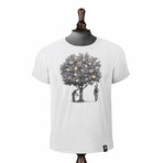 Money Tree T-shirt // Vintage White (XS)