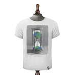 Hourglass Earth T-Shirt // Vintage White (S)