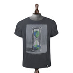Hourglass Earth T-Shirt // Charcoal (XS)