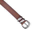 Brunello Cucinelli // Leather Belt // Brown (33")