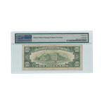1981 $10 Federal Reserve Note // Offset Printing Error // PMG Certified Very Fine 25 Condition