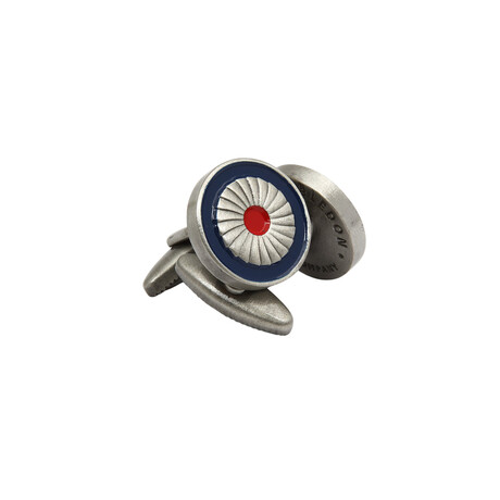 The RAF Jet Engine // Blue + Red + Silver