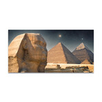 Giza Pyramids Mystical (16"H x 48"W x 0.5"D)