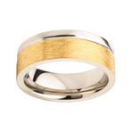 Burshed Ring // Gold (Size 9)