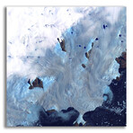 Greenland Coast from the Earth as Art series (12"H x 12"W x 0.13"D)