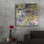 Atlas Mountains from the Earth as Art series (12"H x 12"W x 0.13"D)