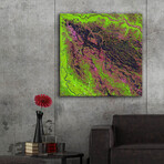 Demini River from the Earth as Art series (12"H x 12"W x 0.13"D)